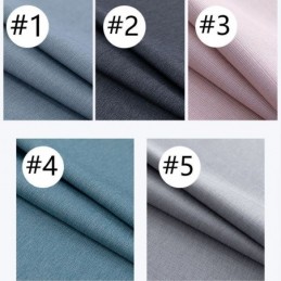 Modern Solid Color Curtain Made to Measure Curtain Blackout Curtains Drape For Living Room