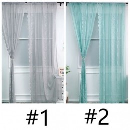 Sheer Window Curtains Elegant Voile Drapes For Living Room
