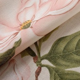 American Rural Curtain Made to Measure Curtain Fresh Flower Printed Environment Protective Cotton Fabric