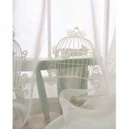 Breathable Sheer Curtain Made to Measure Curtain Bird Cage Embroidery Living Room