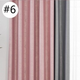 Geometric Jacquard Curtains Blackout For Living Room