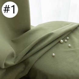 Modern Solid Color Curtain Made to Measure Curtain Blackout Curtains Drape For Living Room