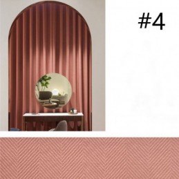 Modern Solid Color Curtain Made to Measure Curtain Blackout Curtains Drape For Living Room