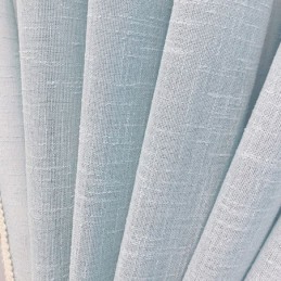 Solid Color Tulle Curtains Modern Sheer Voile Curtain Made to Measure Curtain Living Room