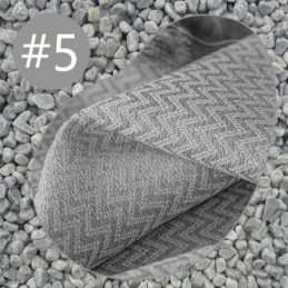 Blackout Curtains With Wave Line Pattern For Living Room Bedroom