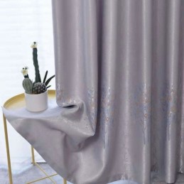 Tree Jacquard Curtains Modern Light Luxury Nordic For Living Dining Room
