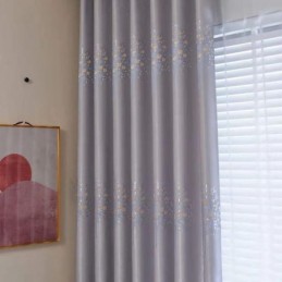 Tree Jacquard Curtains Modern Light Luxury Nordic For Living Dining Room