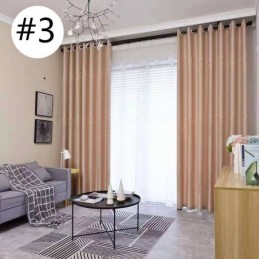 Tree Jacquard Curtains Modern Light Luxury Nordic For Living Dining Room