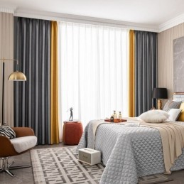 Geometric Jacquard Curtains...