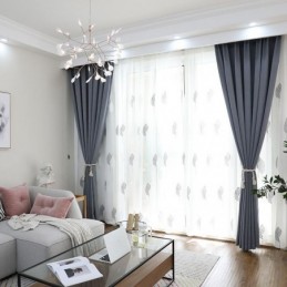 Fashion Chevron Curtains Darkening Blackout Window Drapes For Living Room Bedroom