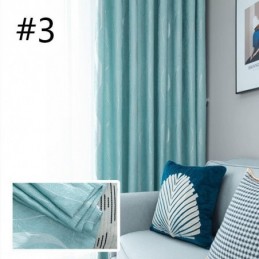 Wavy Jacquard Curtains Window Curtain Made to Measure Curtain For Living Room