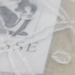 Delicate Sheer Curtain Made to Measure Curtain Embroidered Tulle Curtains For Living Room