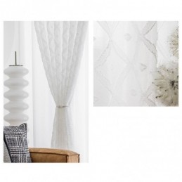 Delicate Sheer Curtain Made to Measure Curtain Embroidered Tulle Curtains For Living Room