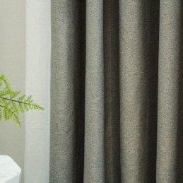 Nordic Curtains Solid Color Blackout For Living Room