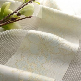 Modern Floral Tulle Curtain Made to Measure Curtain Sheer Living Room Bedroom