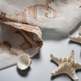 Embroidered Tulle Curtain Made to Measure Curtain Modern Voile Gauze Curtains For Living Room Bedroom