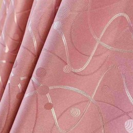 Dot Jacquard Curtains Modern Blackout For Living Room Bedroom