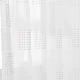 Nordic Sheer Curtain Made to Measure Curtain Embossed Tulle Living Room Bedroom