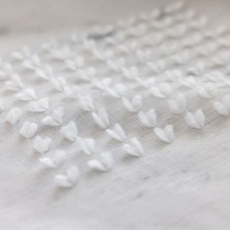 Nordic Sheer Curtain Made to Measure Curtain Embossed Tulle Living Room Bedroom