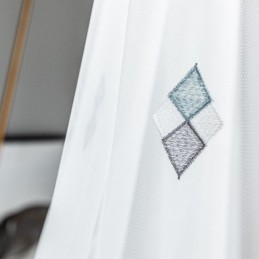 Upscale Embroidery Curtain Made to Measure Curtain Home Decor Sheer Living Room Bedroom