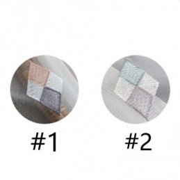 Upscale Embroidery Curtain Made to Measure Curtain Home Decor Sheer Living Room Bedroom