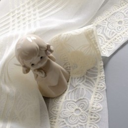 Embroidered Sheer Curtain Made to Measure Curtain Minimalist Classical Voile Living Room Bedroom