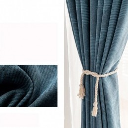 Geometric Blackout Curtains Jacquard Curtain Made to Measure Curtain For Bedroom