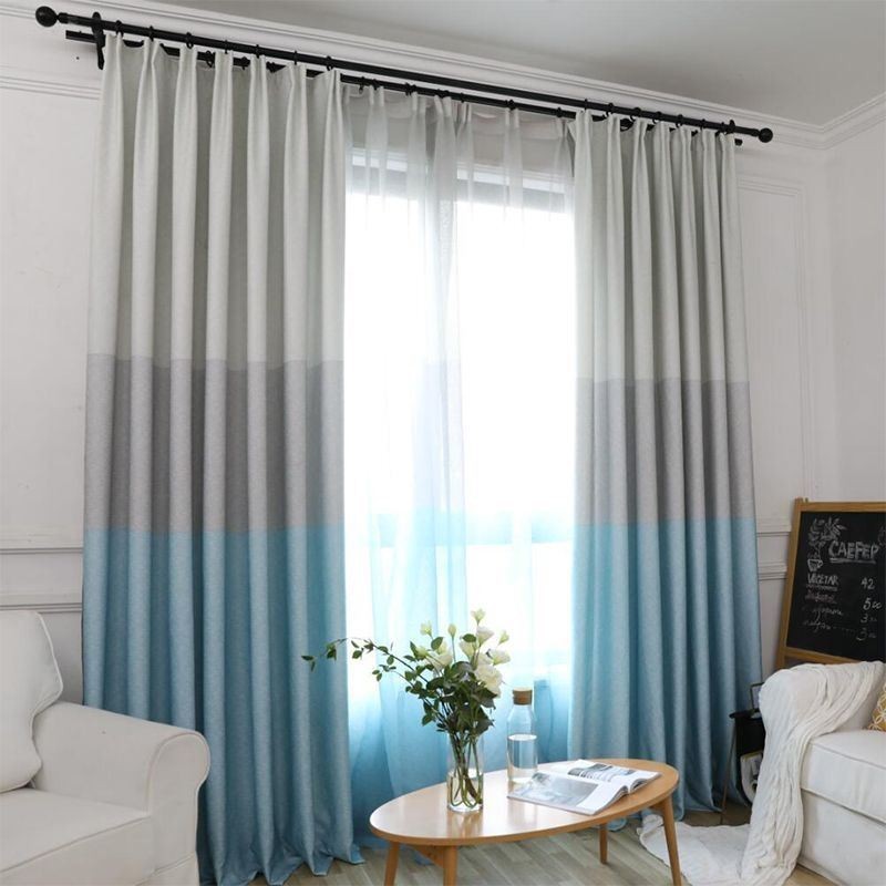 Curtain Made to Measure Curtain Nordic Stripe Window