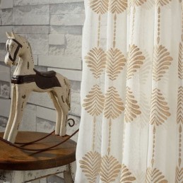 Modern Tulle Curtain Made to Measure Curtain Delicate Translucent Window Treatment For Living Room Bedroom