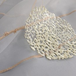 Delicate Sheer Curtain Made to Measure Curtain Embroidered Tulle Curtains For Living Room