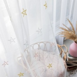 Upscale Embroidery Curtain...