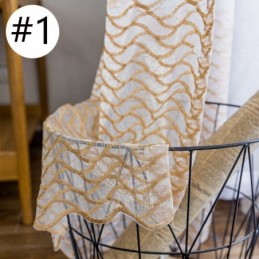 Breathable Sheer Curtain Made to Measure Curtain European Decorative Tulle Voile For Living Room