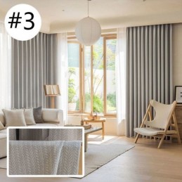 Leaves Jacquard Curtains Blackout For Living Room