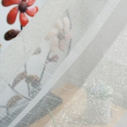 Elegant Sheer Curtain Made to Measure Curtain Solid Color Tull Living Room Bedroom