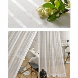 Elegant White Tulle Curtain Made to Measure Curtain Sheer Living Room Bedroom