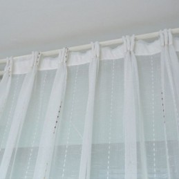 Nordic Tulle Curtains Modern Sheer Voile Curtain Made to Measure Curtain For Living Room Bedroom