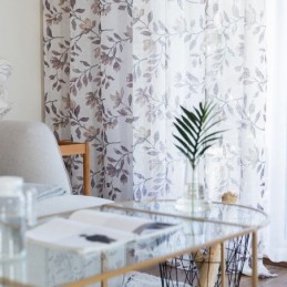 Botanical Printed Curtain...