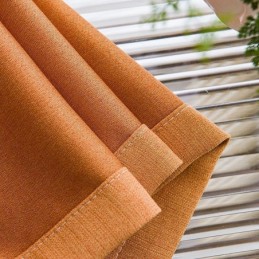 Modern Solid Color Curtains Blackout Curtain Made to Measure Curtain Drape For Living Room Brdroom