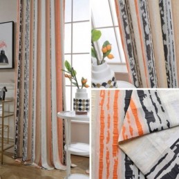 Modern Max Blackout Curtain Made to Measure Curtain Abstract Precision Jacquard Bedroom