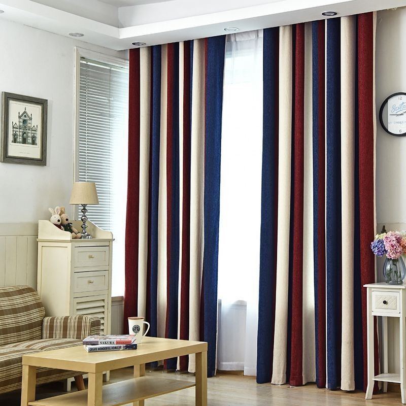Home Curtain Made to Measure Curtain Modern Stripes Living Room