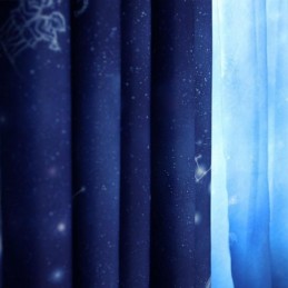 Curtain Made to Measure Curtain Romance Starry Sky Window