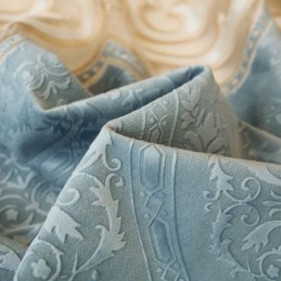 European Style Curtain Made to Measure Curtain Simple Embroidered Curtains For Living Room Bedroom