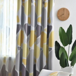 Curtain Made to Measure Curtain Nordic Style Marble Pattern