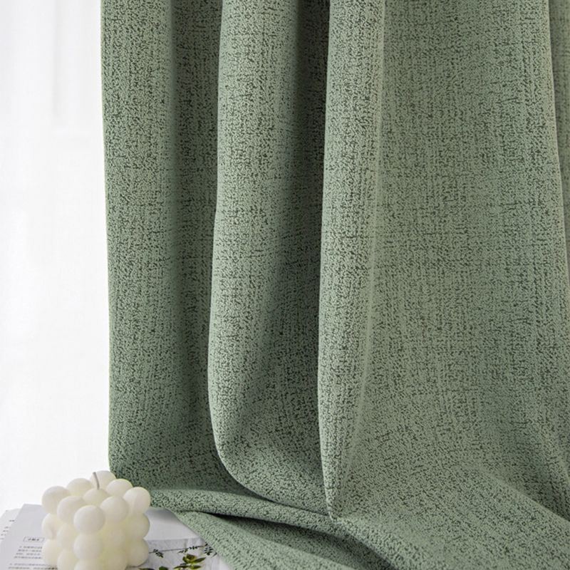 Solid Color Curtains Elegant Window Drapes For Bedroom Living Room
