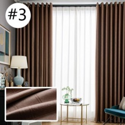 Polypropylene Blackout Curtain Made to Measure Curtain Diamond Embossed Drape Panel For Living Room Bedroom