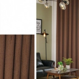 Modern Blackout Curtain Made to Measure Curtain Solid Color For Living Room Bedroom