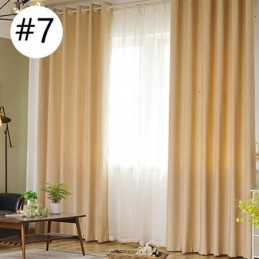 Modern Blackout Curtain Made to Measure Curtain Solid Color For Living Room Bedroom