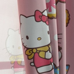 Kids Blackout Curtains with Cat Print Lovely Girls Bedroom Window Curtain Made to Measure Curtain