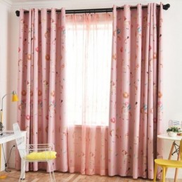 Blackout Curtain Made to Measure Curtain Cartoon Printed Kids Room