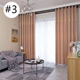 European Jacquard Curtain Made to Measure Curtain Modern Customized Blackout For Living Room
